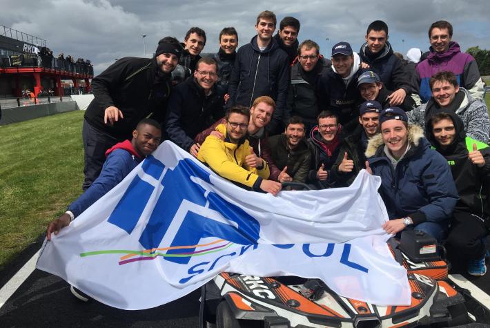 Equipes IFP School aux 24h Karting ESSEC 2019
