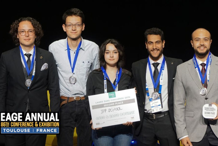 Équipe d'IFP School, 2e au Laurie Dake Challenge 2025