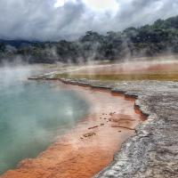 Geothermal and volcanic water source