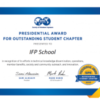 Presidential Award for Outstanding Student Chapter 2019