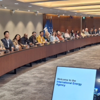 EMME students visit the IEA