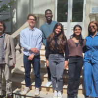 The IFP School team who took part in the IBA Europe