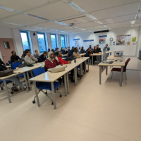 First day of school for the students enrolled in the ETEM program