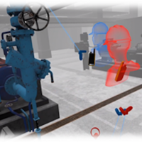 Module immersif une pompe industrielle