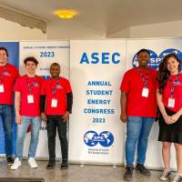 L'équipe IFP School lors de l'European SPE Petrobowl Regional Qualifiers