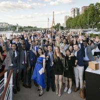 The 2021 Class on board of Le Paquebot