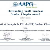 AAPG Outstanding Small European Student Chapter Award
