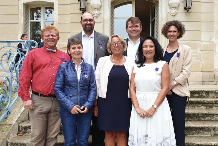 Palmes académiques recipients