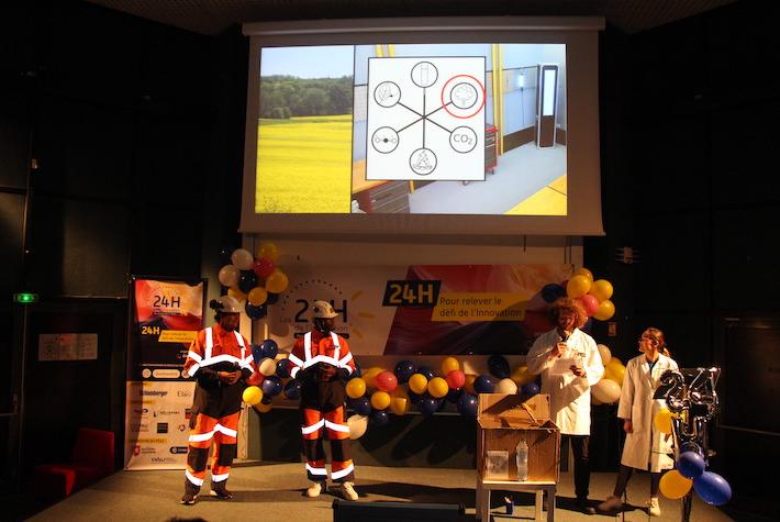 3rd prize at the 24h of Innovation at the center of the Earth