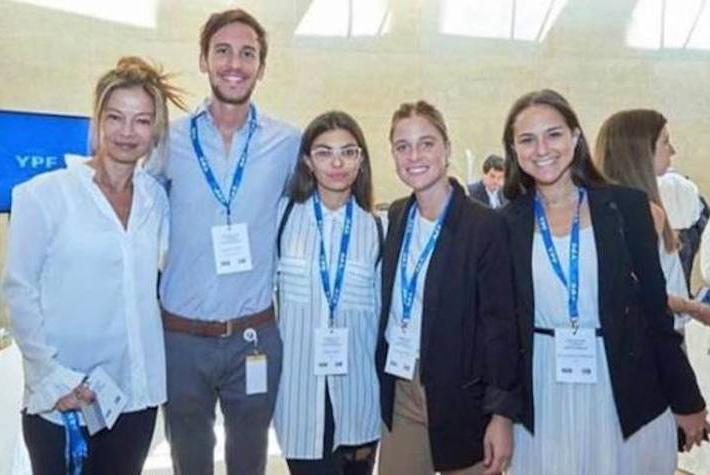 Augusto Correnti and his teaching partners