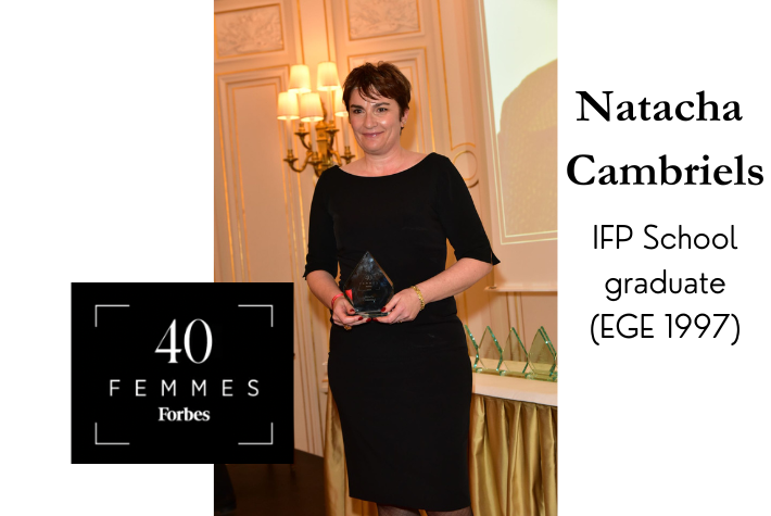 Natacha Cambriels is one of Forbes France's 40 Most Influential Women of 2022