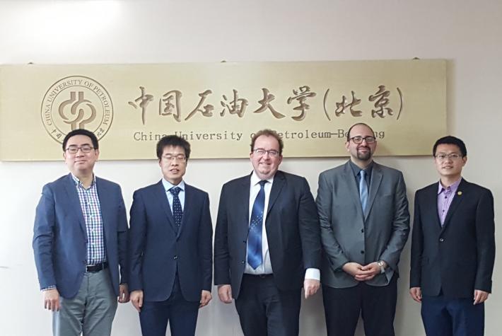 Visite à la China University of Petroleum 2019