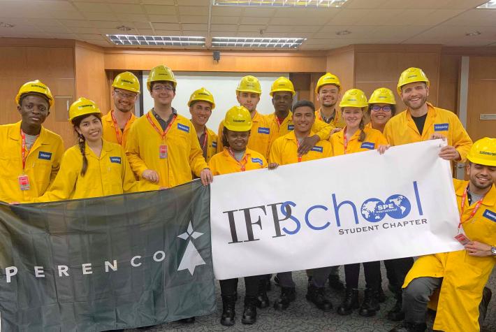 14 students of the IFP School SPE Student Chapter took part to a field trop in Asia