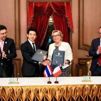 Signature du MoU par IFP School et l'université de Chulalongkorn
