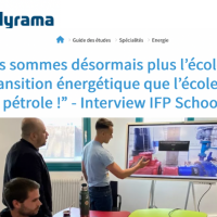 Studyrama Interview with Pascal Longuemare, new Dean of IFP School