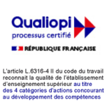 Logo Qualiopi et mention