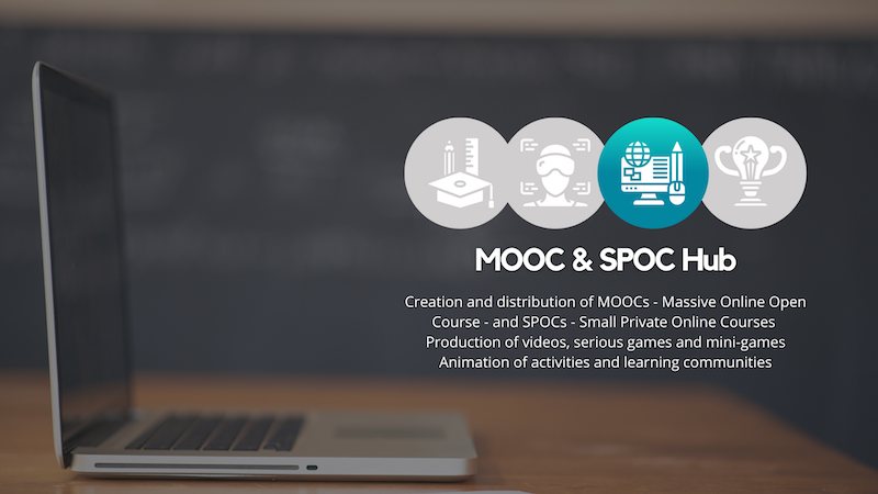 Lab e·nov MOOC and SPOC hub