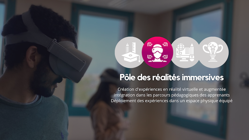 Pôle des réalités immersives Lab e·nov